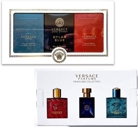 versace men's trio miniature set